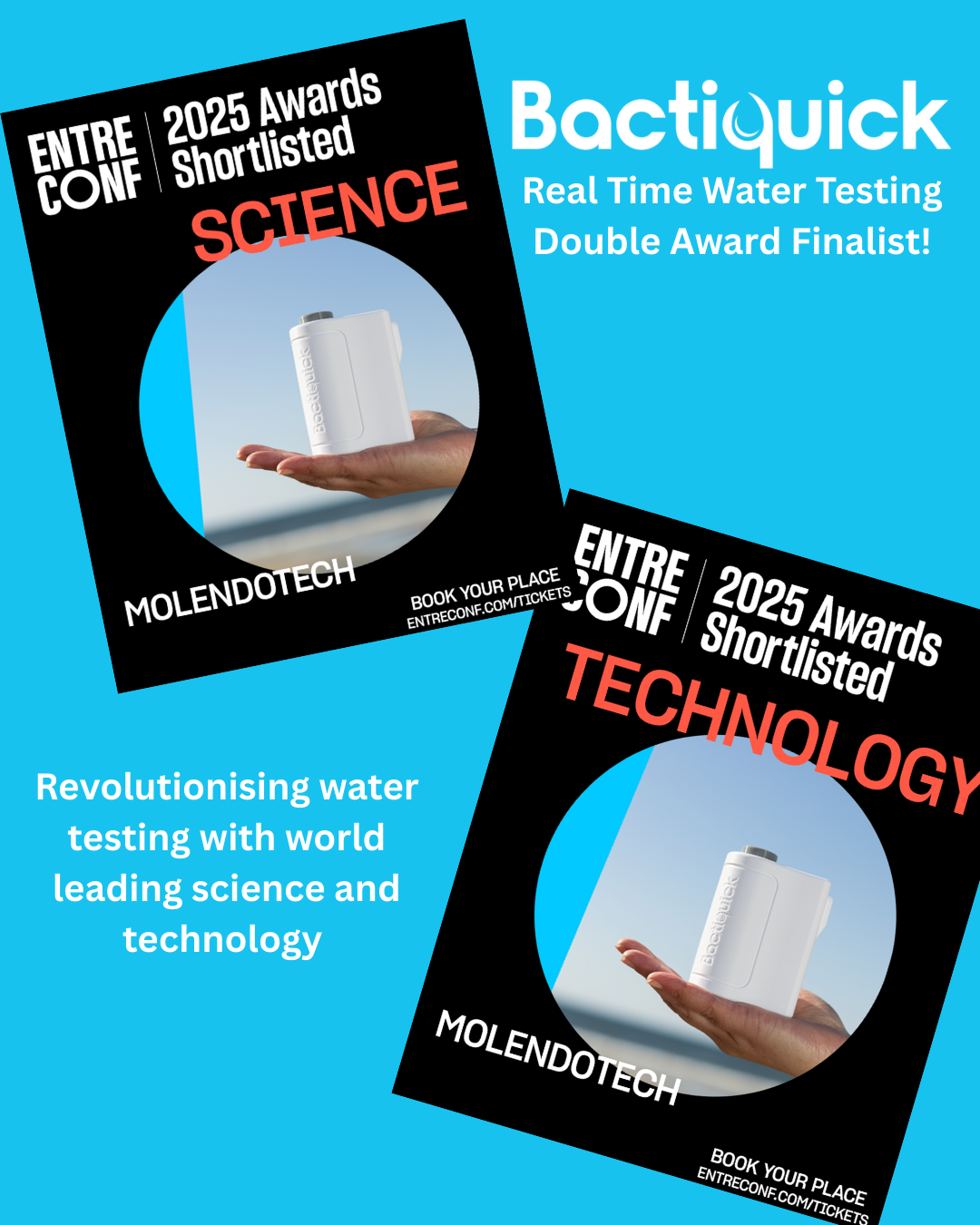 Double Award Finalist at EntreConf 2025